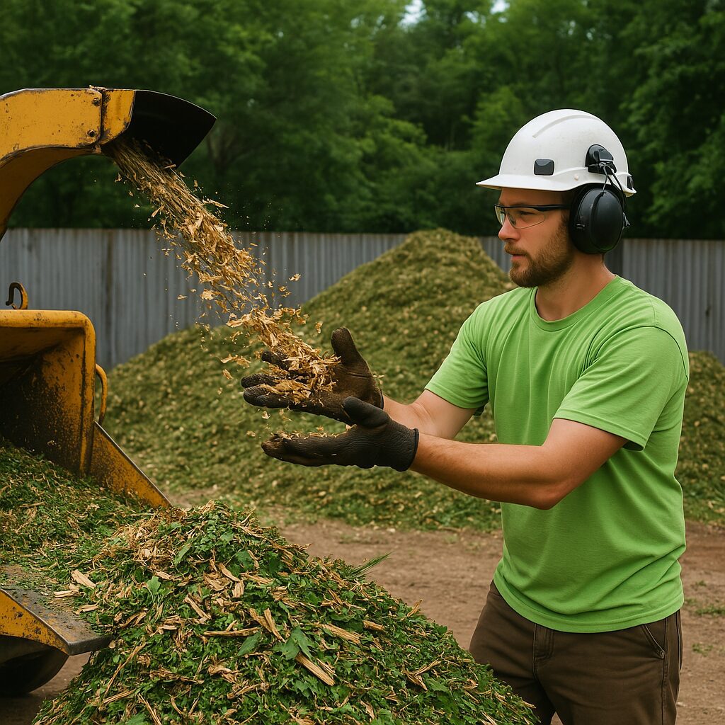 tree service company mulching